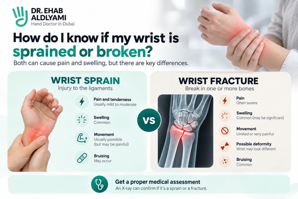 Broken or Sprained Wrist